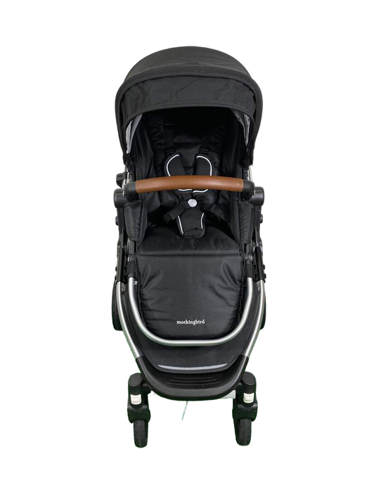 Shop Mockingbird Single 2.0 Stroller, 2023, Silver with Penny Leather, Watercolor Drops, Black at Goodbuygears