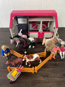 secondhand Battat Lori Doll Horse Haven Barn Set