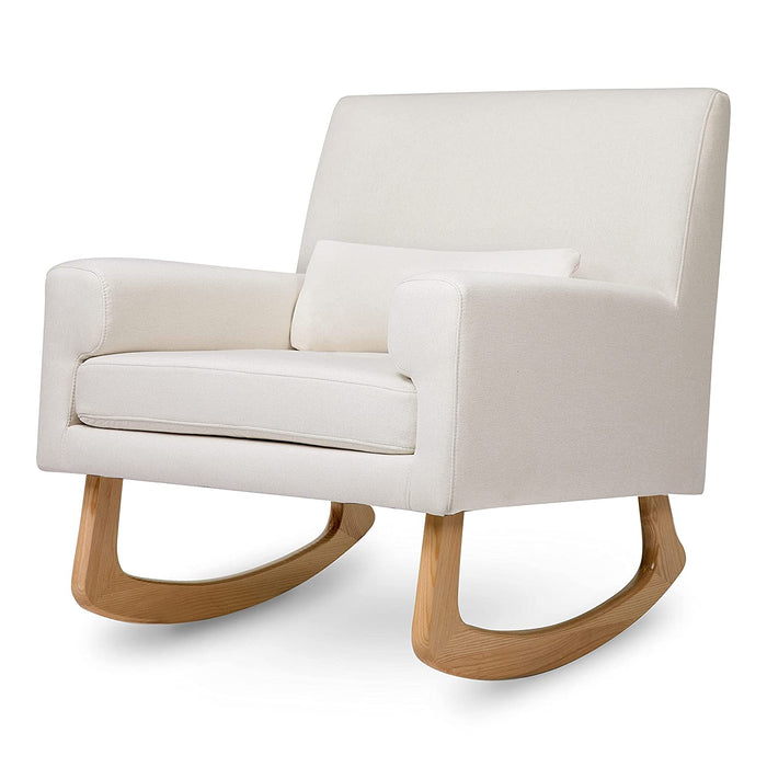 Nursery Works Sleepytime Rocker, Performance Cream Eco-Weave with Light Legs