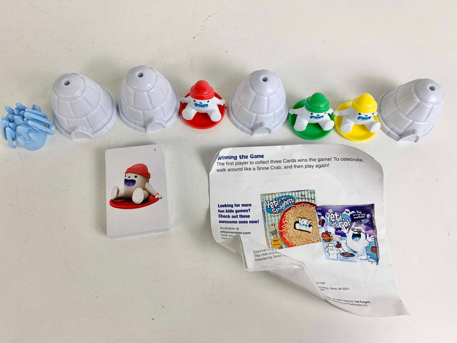 used Play Monster Yeti Forgetti Kids Game