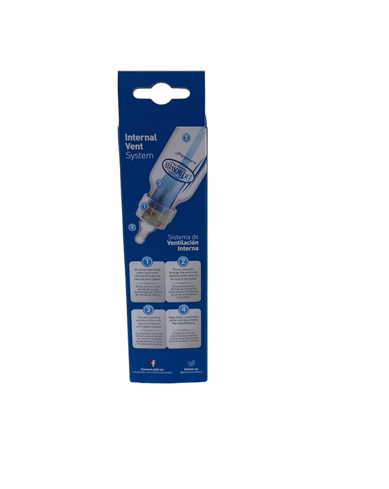 Shop Dr. Brown's Natural Flow Original Anti-Colic Bottle, 4 oz/120 ml at Goodbuygears