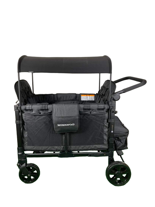 Shop Wonderfold W4 Elite Stroller Wagon, Volcanic Black, 2023 at Goodbuygears