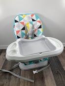 used Fisher Price Space Saver High Chair, Triangles
