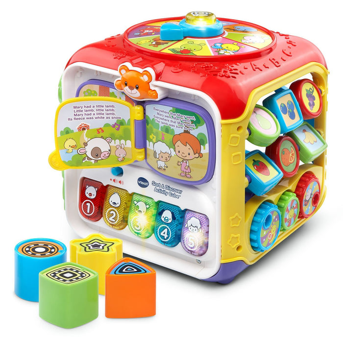 VTech Sort And Discover Activity Cube