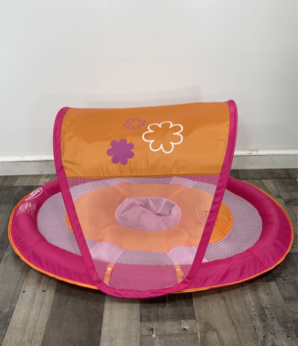secondhand SwimWays Baby Spring Float with Sun Canopy