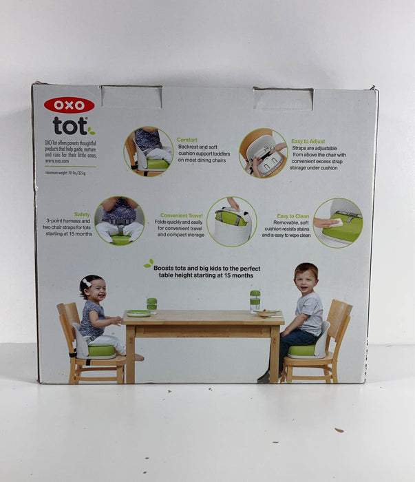 secondhand OXO Tot Perch Booster Seat with Straps, Taupe