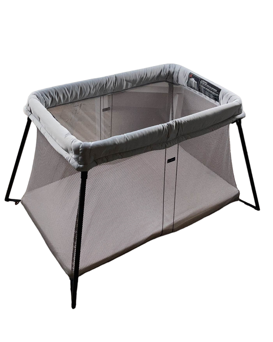Shop BabyBjorn Travel Crib Light, Silver at Goodbuygears