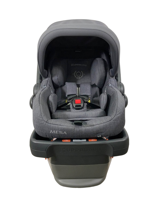 Shop UPPAbaby MESA V2 Infant Car Seat, Greyson (Charcoal Melange Merino Wool), 2023 at Goodbuygears
