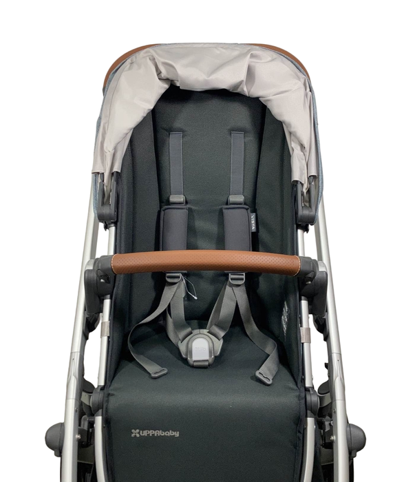 Shop UPPAbaby VISTA V2 Stroller, 2022, Gregory (Blue Melange) at Goodbuygears