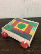 used Ankyo Wooden Pull Wagon With Blocks