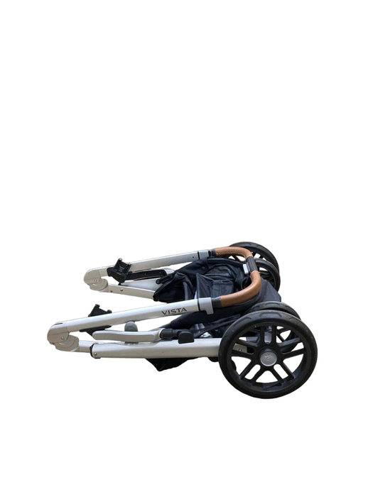 Shop UPPAbaby VISTA V2 Double Stroller, 2019, Hazel (Olive Green ) at Goodbuygears