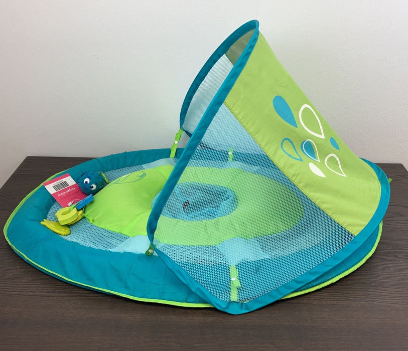 secondhand SwimWays Baby Spring Float with Sun Canopy
