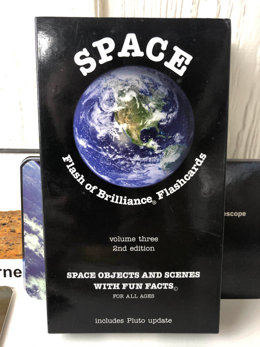 secondhand Flash Of Brilliance Flash Cards, Outer space