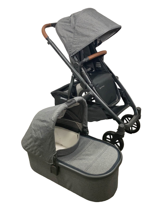 Shop UPPAbaby VISTA V2 Stroller, 2022, Greyson (Charcoal Melange) at Goodbuygears