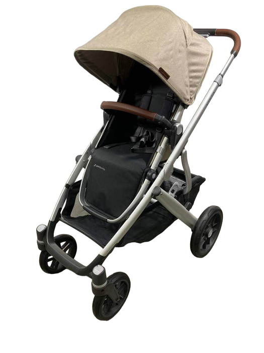 Shop UPPAbaby VISTA V2 Stroller, 2023, Declan (Oat Melange) at Goodbuygears