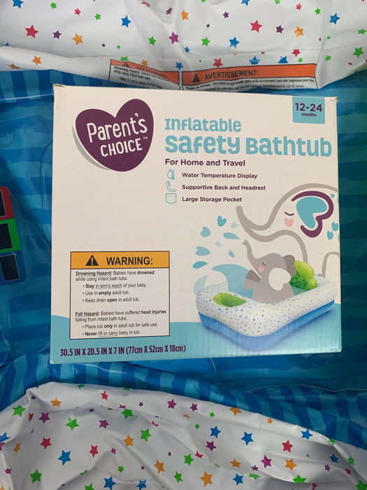 used Parent’s Choice Inflatable Safety Bathtub