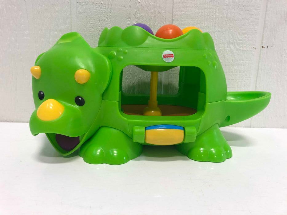 secondhand Fisher Price Poppity-Pop Musical Dino