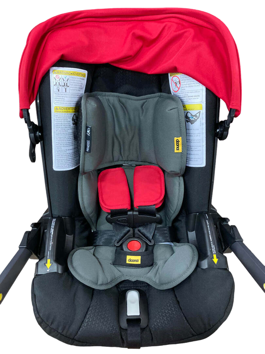 Shop Doona Infant Car Seat & Stroller Combo, 2023, Flame Red at Goodbuygears