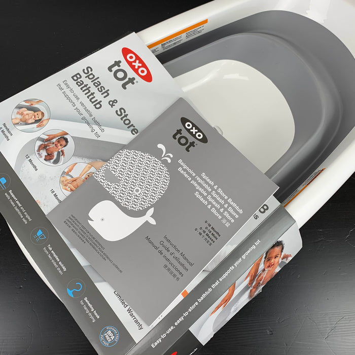 Shop OXO Tot Splash & Store Baby Bathtub at Goodbuygears