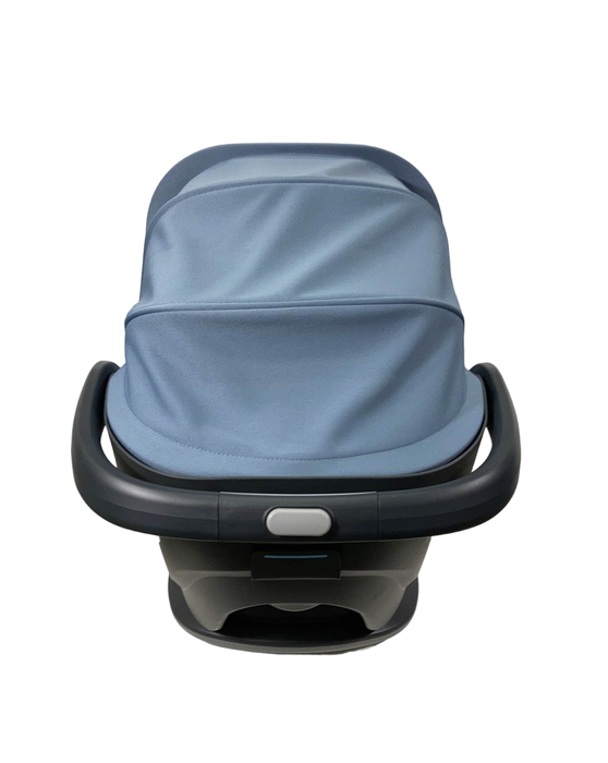 Shop UPPAbaby MESA V2 Infant Car Seat, 2023, Gregory (Blue Melange Merino Wool) at Goodbuygears