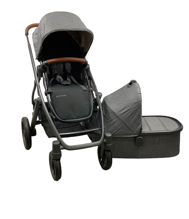 Shop UPPAbaby VISTA V2 Stroller, 2022, Greyson (Charcoal Melange) at Goodbuygears
