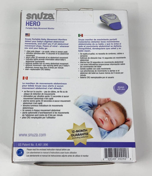 secondhand Snuza Portable Infant Monitor