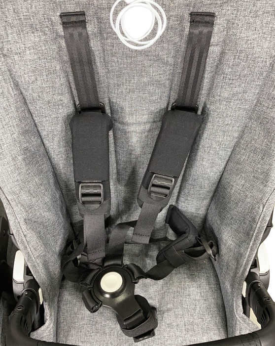 Shop Bugaboo Donkey 5 Stroller Mono, 2021, Grey Melange, Black at Goodbuygears