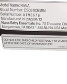 Shop Nuna RAVA Convertible Car Seat, 2022, Granite at Goodbuygears