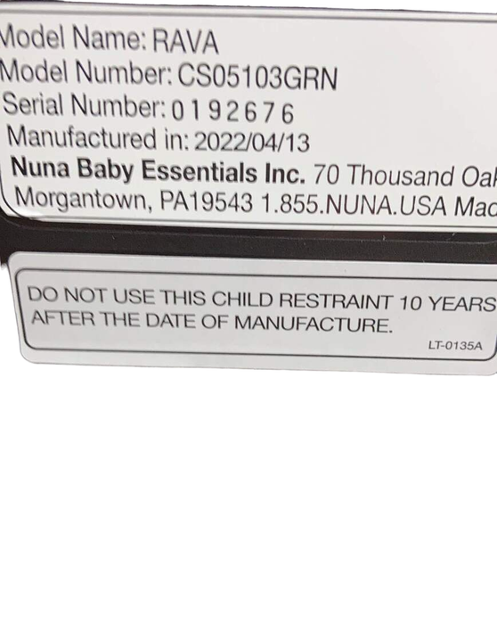 Shop Nuna RAVA Convertible Car Seat, 2022, Granite at Goodbuygears