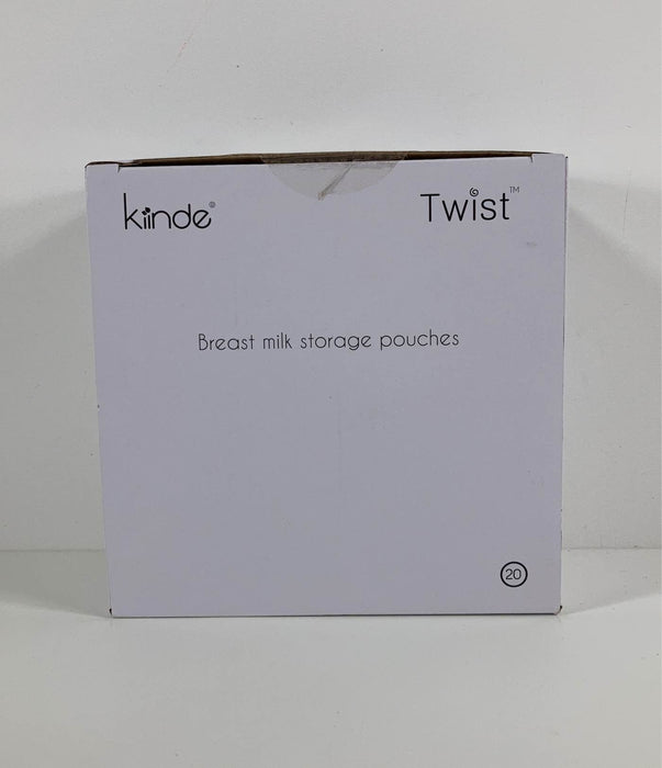 used Kiinde Twist Pouches, 6oz, 20 Pack