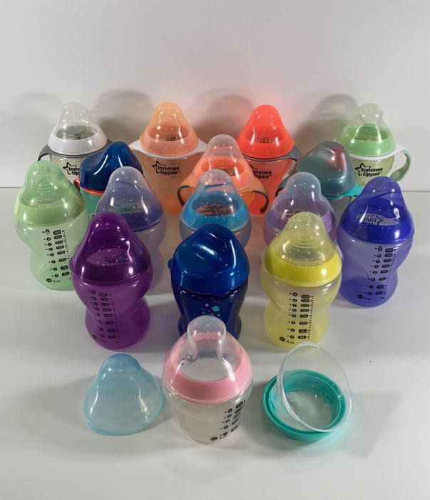 used BUNDLE Tommee Tippee Bottles