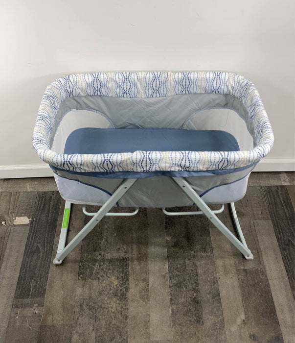 secondhand Ingenuity Foldaway Rocking Bassinet, Fletcher