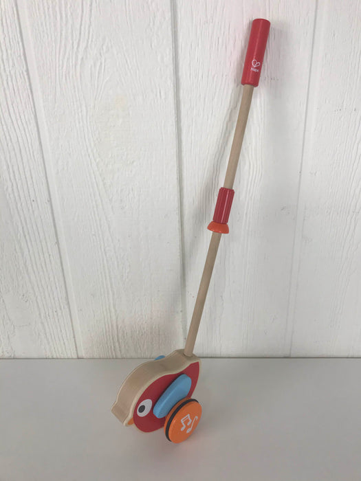 used Hape Lilly Musical Push Along