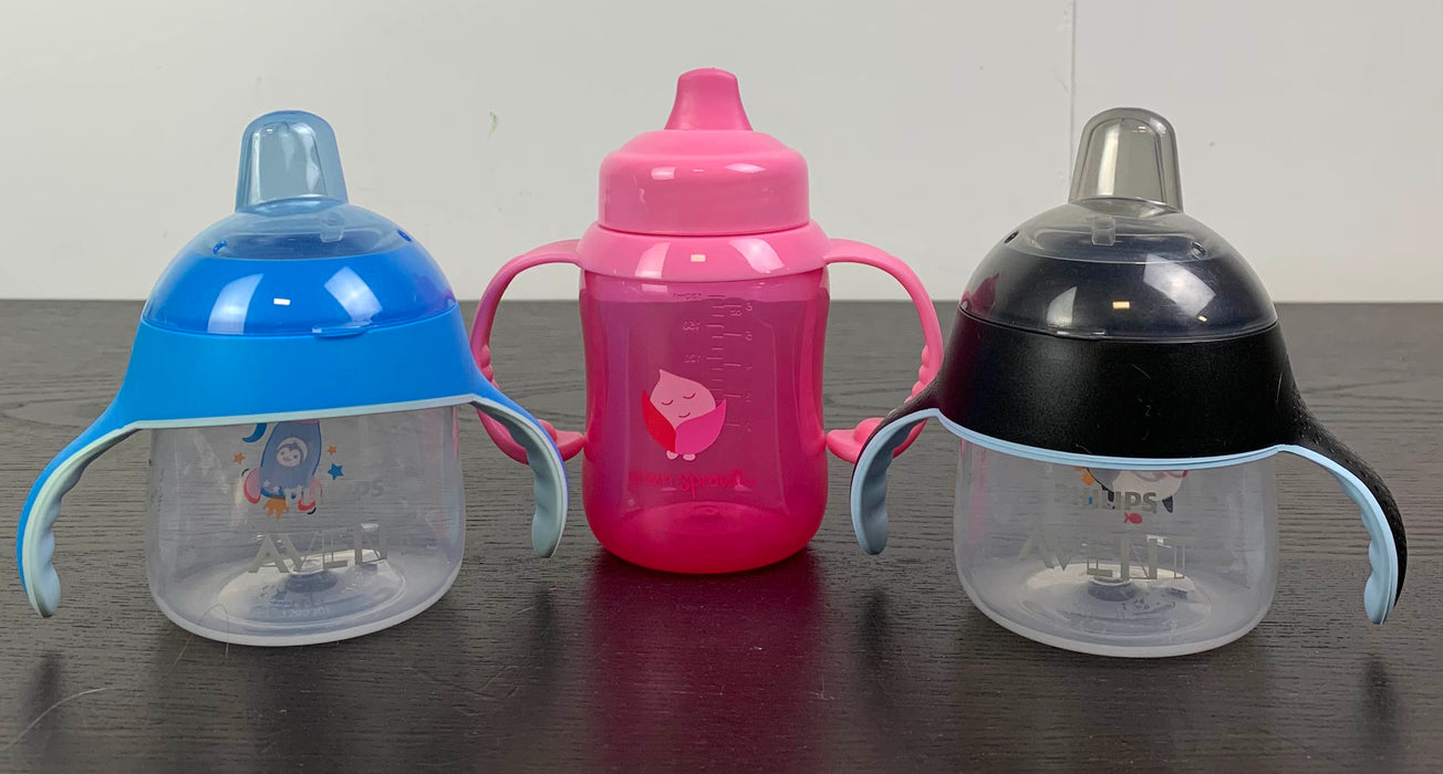 used BUNDLE Sippy Cups
