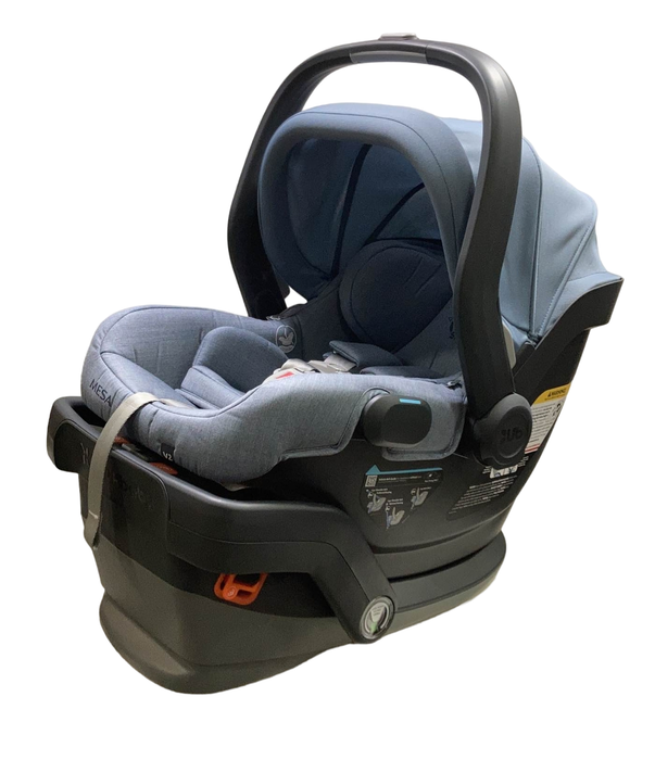 Shop UPPAbaby MESA V2 Infant Car Seat, Gregory (Blue Melange Merino Wool), 2023 at Goodbuygears