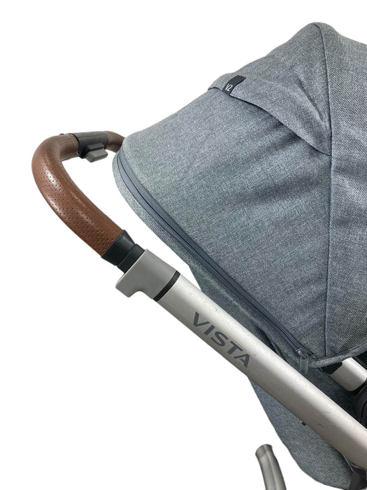 Shop UPPAbaby VISTA V2 Stroller, 2020, Gregory (Blue Melange) at Goodbuygears