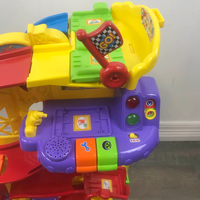 secondhand VTech Go! Go! Smart Wheels Amazement Park Play Set