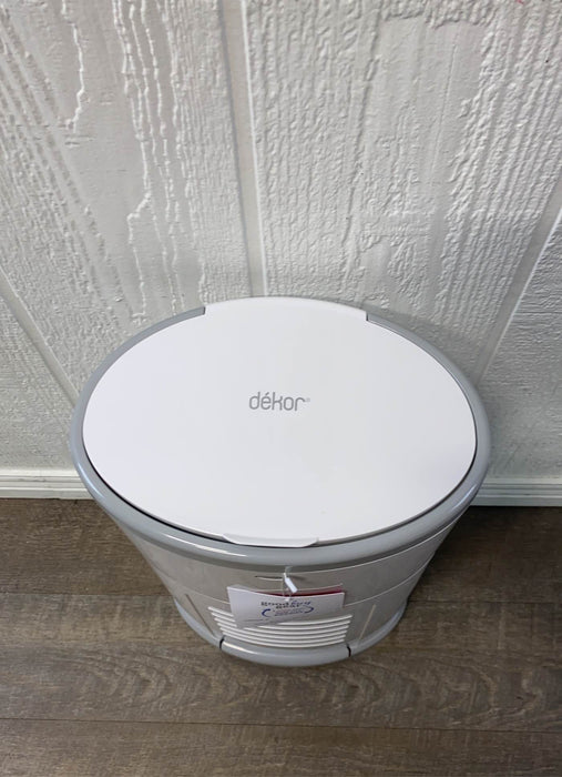secondhand Diaper Dekor Classic Diaper Pail, White
