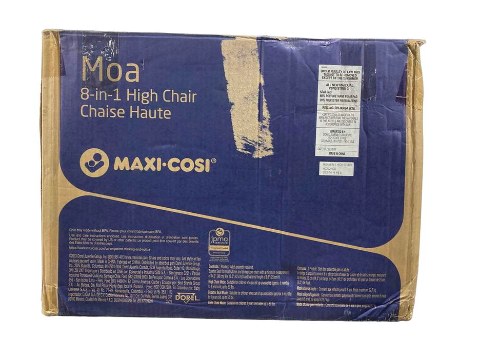 Shop Maxi-Cosi Moa 8-in-1 High Chair, Classic Oat at Goodbuygears