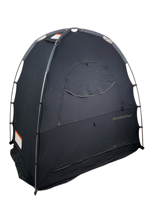 Shop SlumberPod 3.0 Sleep Canopy, Black with Grey Accents at Goodbuygears