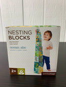 used Petit Collage Nesting Blocks