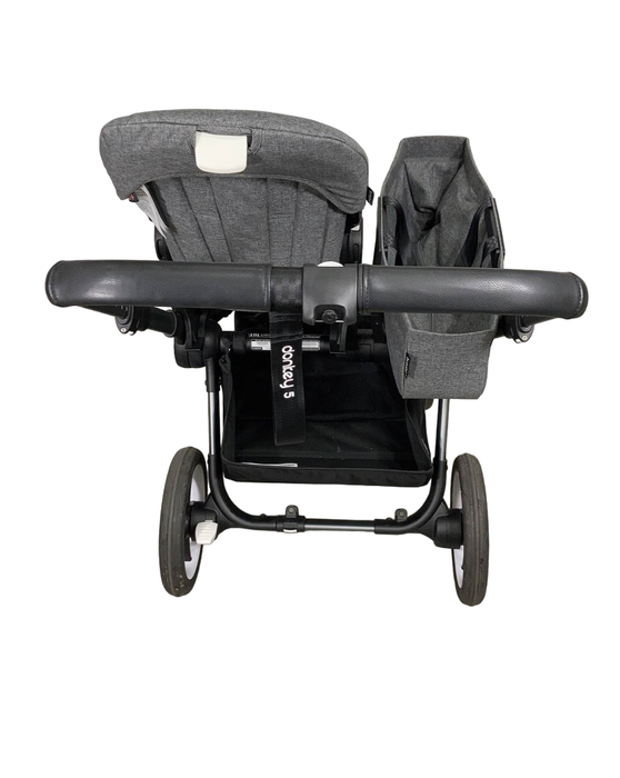 Shop Bugaboo Donkey 5 Stroller Mono, 2021, Grey Melange, Graphite at Goodbuygears