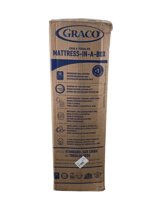 Shop Graco Premium Foam Crib And Toddler Bed Mattress at Goodbuygears