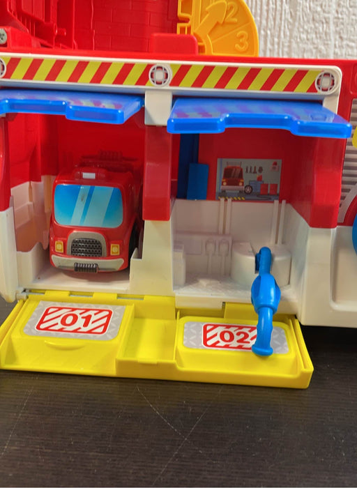used VTech Helping Heroes Fire Station
