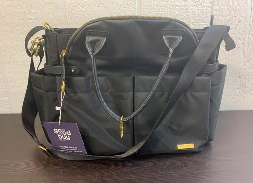 Shop Skip Hop Leather Tote Diaper Bag, Black at Goodbuygears