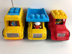 Shop Mega Bloks Set of 3 First Builder Vehicles at Goodbuygears
