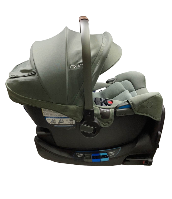 Shop Nuna PIPA rx Infant Car Seat with RELX Base, 2022, Pine at Goodbuygears