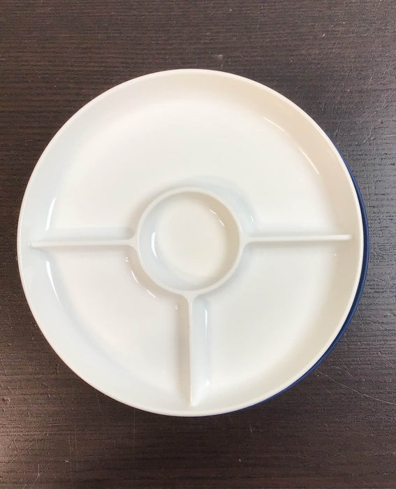 used OXO Tot Silicone Divided Plate