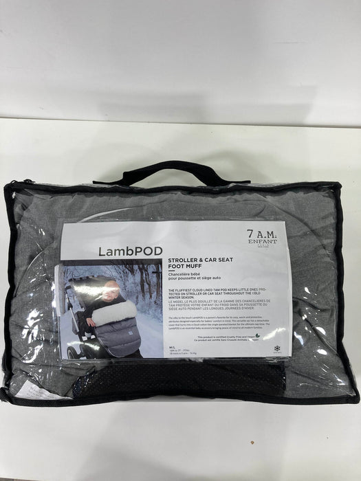 secondhand 7 A.M. Enfant LambPOD Stroller and Car Seat Footmuff