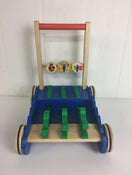 secondhand Melissa & Doug Deluxe Chomp and Clack Alligator Wooden Push Toy And Activity Walker